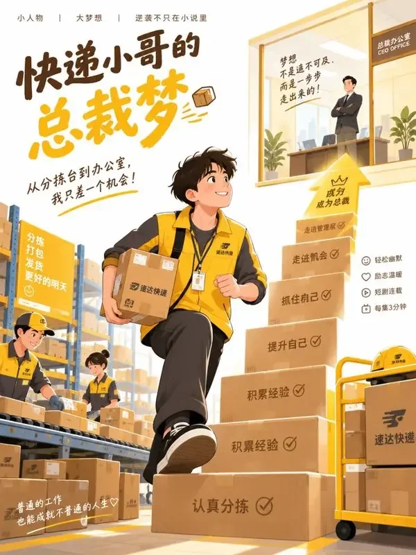 从分拣员到总裁封面