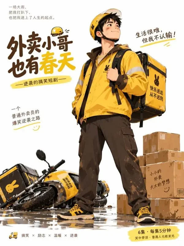 被退单的外卖小哥封面